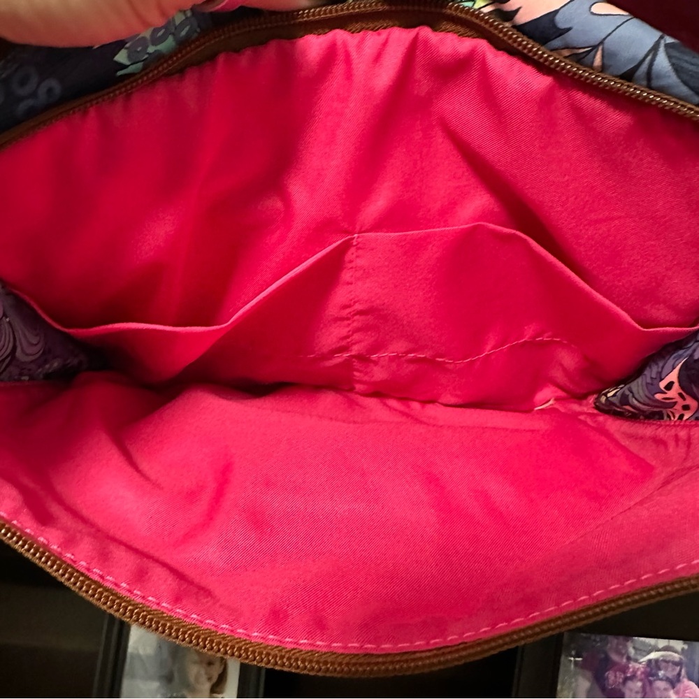 Maaji Large‎ Cosmetic Make-up Travel Bag - 2 Zipper Compartments VGUC - Picture 8 of 12